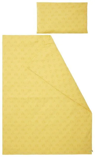 loud + proud loud + proud Kinder Jersey Bettwäsche-Set 100 x 135cm, GOTS-zertifiziert, Gold(gelb), – Produktbild 2 von 4