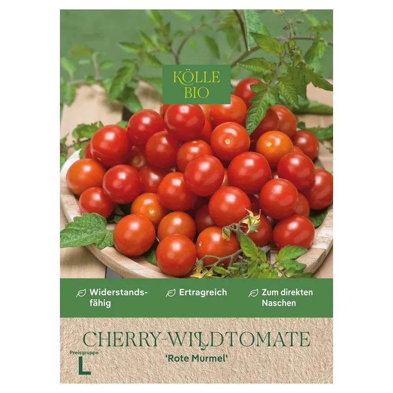 Kölle Bio Kölle Bio Gemüsesamen, Cherry-Wildtomate 'Rote Murmel' – Produktbild 1 von 1
