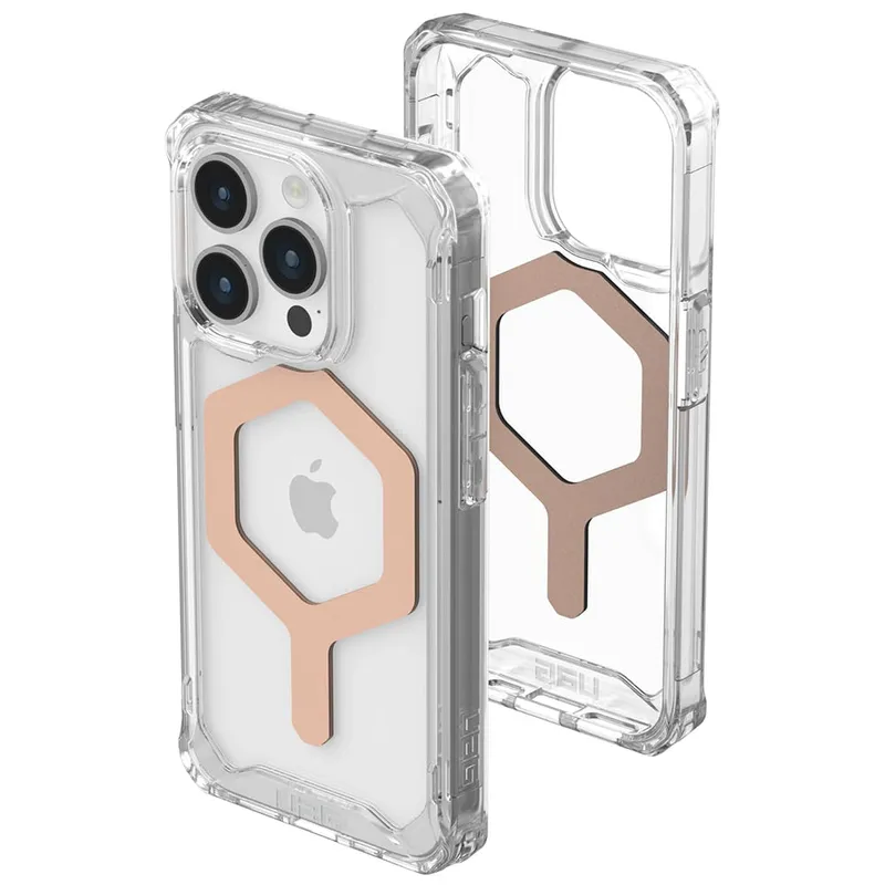 Urban Armor Gear MagSafe-Hülle für Apple iPhone 15 Pro, Urban Armor Gear, Plyo, Roségold – Produktbild 1 von 1
