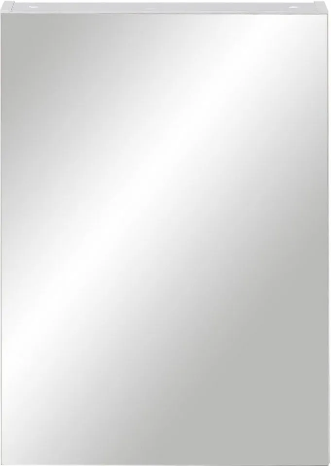 Schildmeyer Spiegelschrank Basic, Spiegelschrank, Made in Germany, B: 50 cm Solide Verarbeitung - Dieses Produkt ist in Deutschland gefertigt, Weiß, – Produktbild 3 von 5