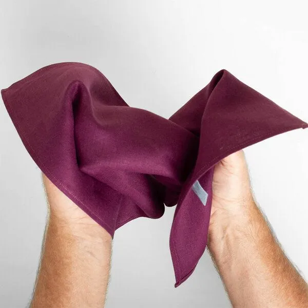 nahtur-design nahtur-design Leinen Gästehandtücher, Violett_06 (lila), – Produktbild 2 von 3