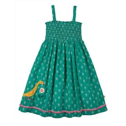 Frugi Frugi 2-in-1 Rock-Kleid Cora in jasmin mit Entenapplikation – Produktbild 1 von 1