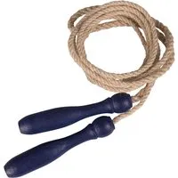 Memo Springseil 250 cm aus Jute, Griff Buche blau gebeizt , FSC-zertifiziert – Produktbild 1 von 1
