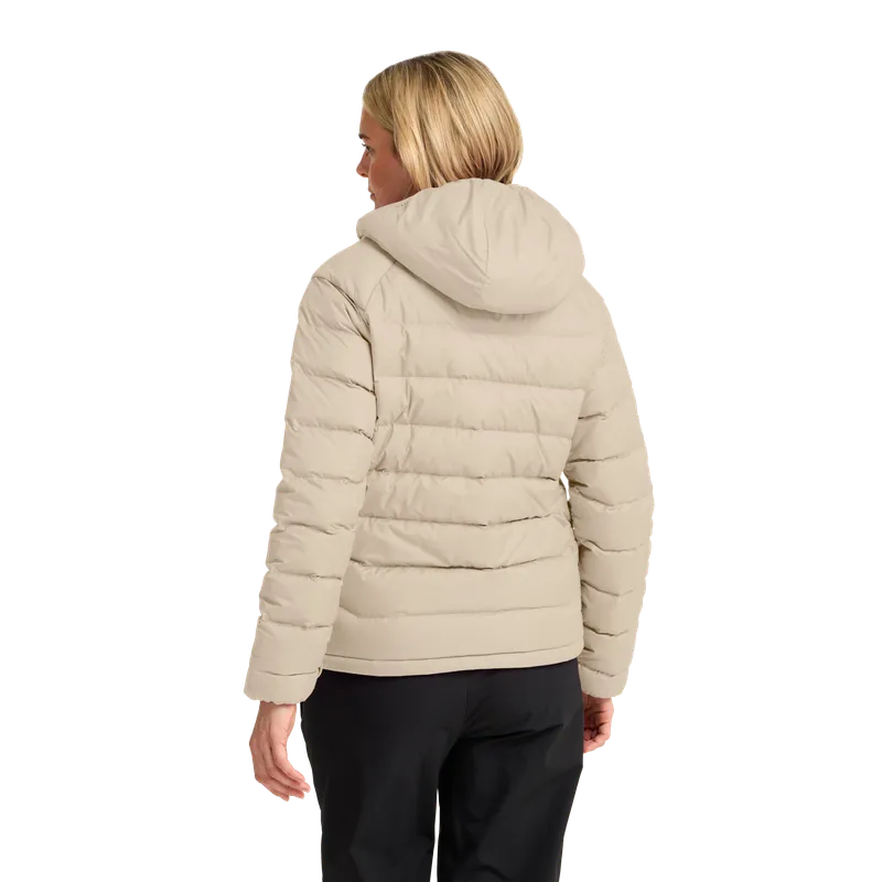 Jack Wolfskin Jack Wolfskin Wild Pass Down Hoody Women Winddichte Daunenjacke mit 3-in-1 System Damen S beige, Oyster, – Produktbild 2 von 2