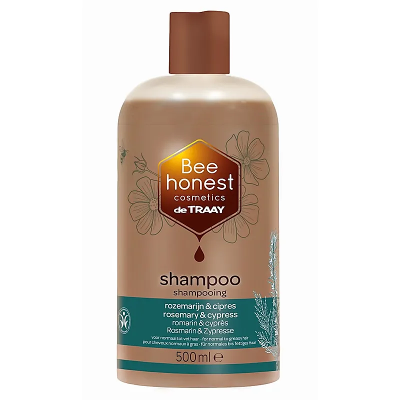 Bee Honest Bee Honest Shampoo Rosemarin & Zypresse 500ml – Produktbild 1 von 1