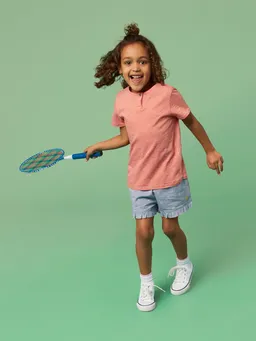 White Stuff Rüschenshorts aus Chambray - 7-8 – Produktbild 1 von 1