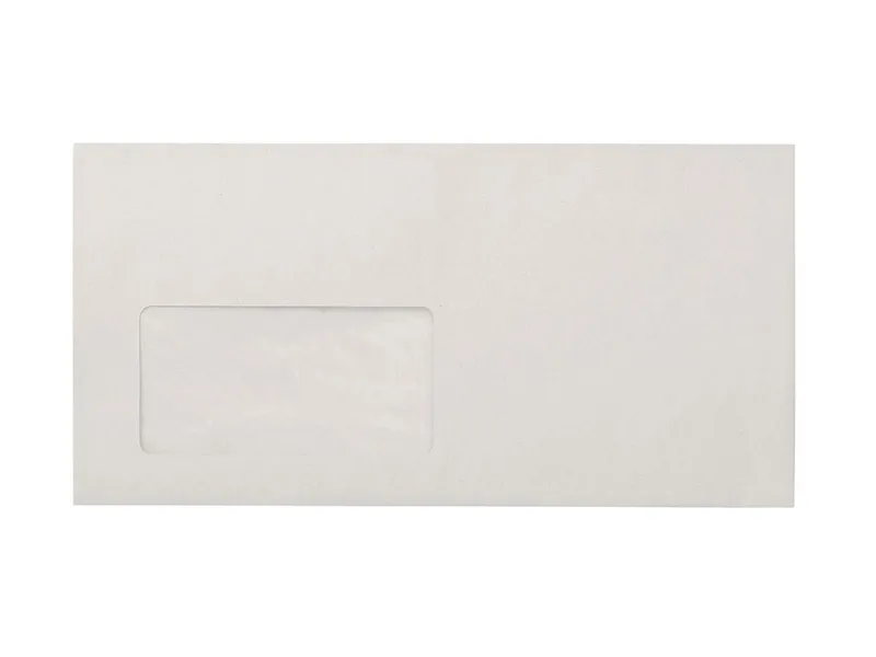 100 DL Briefumschläge SK m.F. grau 75g – Produktbild 1 von 1