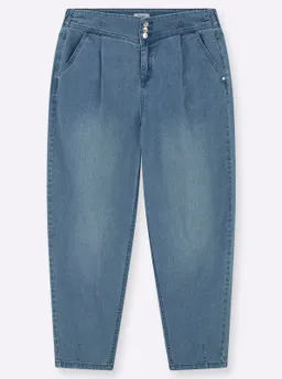sheego High-waist-Jeans blue-bleached – Produktbild 1 von 1