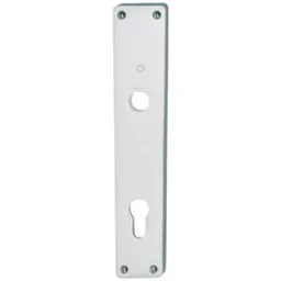HOPPE Hoppe Haustür-Langschild, PZ, E92, RH7, ALU, 202H, London, eckig, F1 – Produktbild 1 von 1