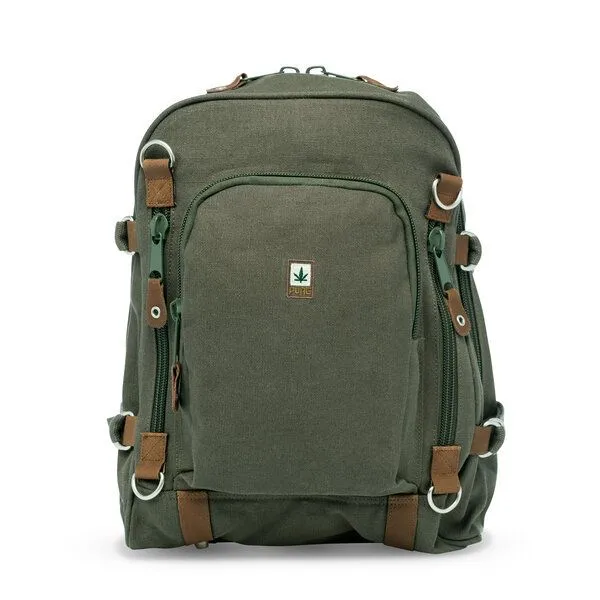 Pure HF-0001 Nachhaltiger Hanf-Rucksack in Größe XL von PURE Concept (Hanf Tagesrucksack XL), Khaki, – Produktbild 1 von 2