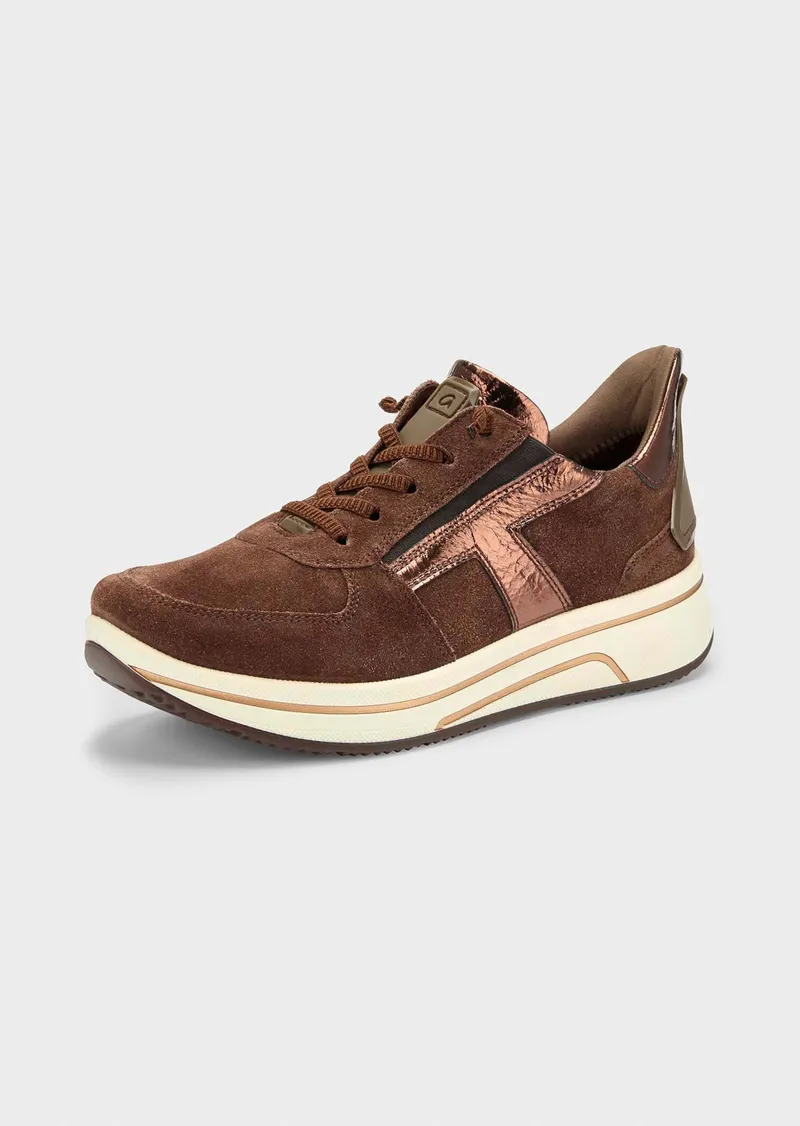 ara ara Sneaker aus Veloursleder - braun von Goldner Fashion, Braun, – Produktbild 1 von 3