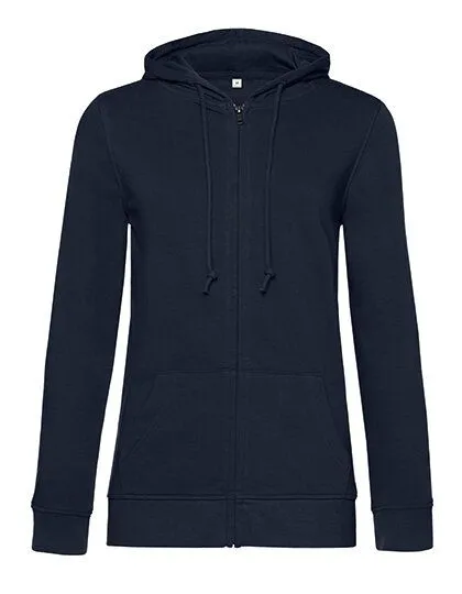 B&C Collection B&C Collection Damen Zipped Hoodie Sweatjacke Inspire, Navy, – Produktbild 2 von 3