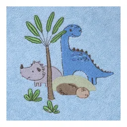 Wörner Wörner Kapuzenbadetuch 100x100 cm blau – Produktbild 1 von 1
