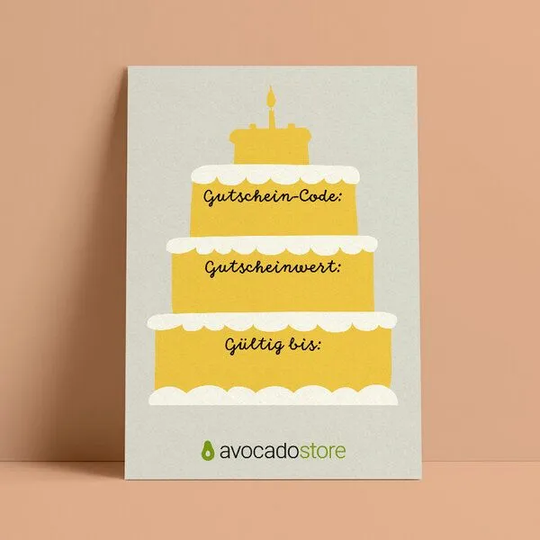 Avocado Store Avocado Store Wunschbetrag Gutschein ab 10€ Alles Gute, Gelb, – Produktbild 2 von 2