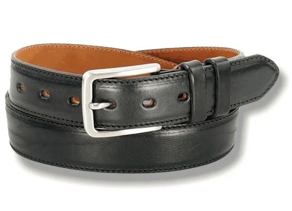 Greenbelts Greenbelts Herren Ledergürtel LELAND, Schwarz, – Produktbild 3 von 6