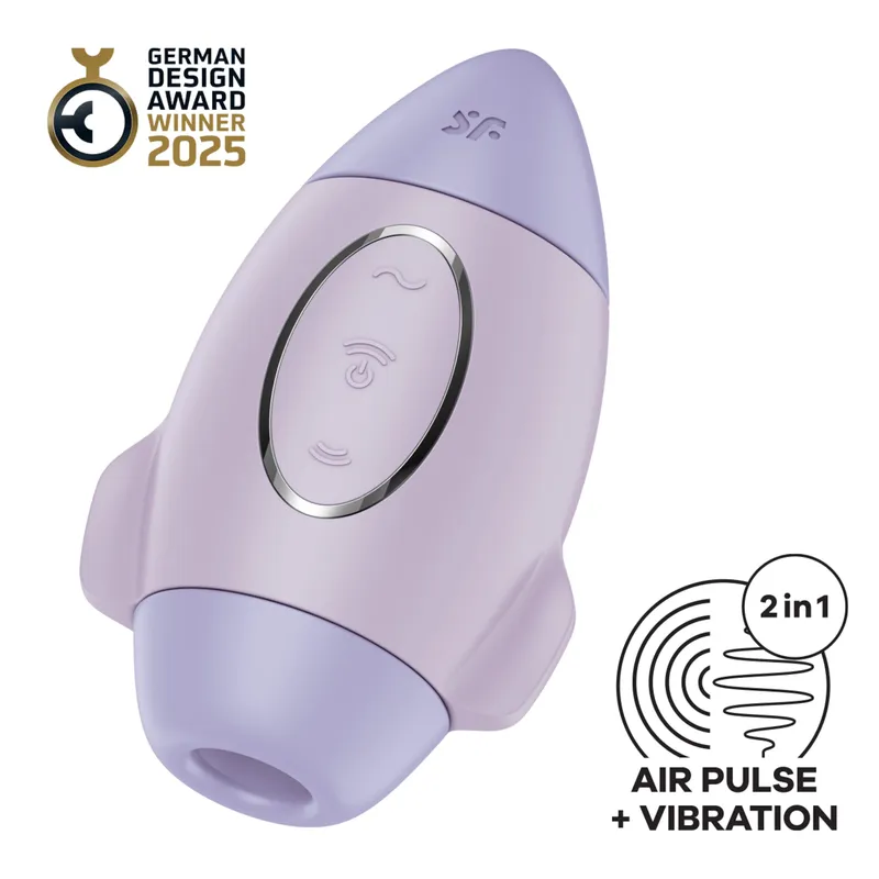 Satisfyer Satisfyer Mission Control, 10 cm, Violett, – Produktbild 1 von 1