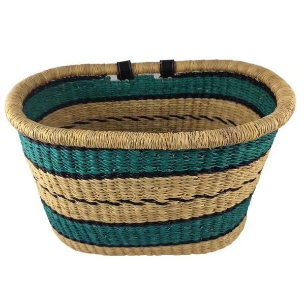 Maishameanslife Maishameanslife Fair Trade Fahrradkorb - Dagere / Kambo / Kule / Nimpeni / Tombe - Handgewebt – Produktbild 1 von 8