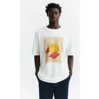 thinking mu Thinking MU Herren vegan T-Shirt Oversize Von Yosigo Eric White – Produktbild 1 von 1