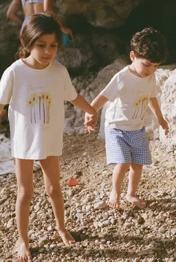 Nénés Nénés Mini-Me-T-Shirt für Kinder – Sonnenblumen-Print – Produktbild 1 von 1