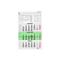 Zettler Zettler Dreimonatskalender aus Recyclingpapier, 2027 – Produktbild 3 von 3