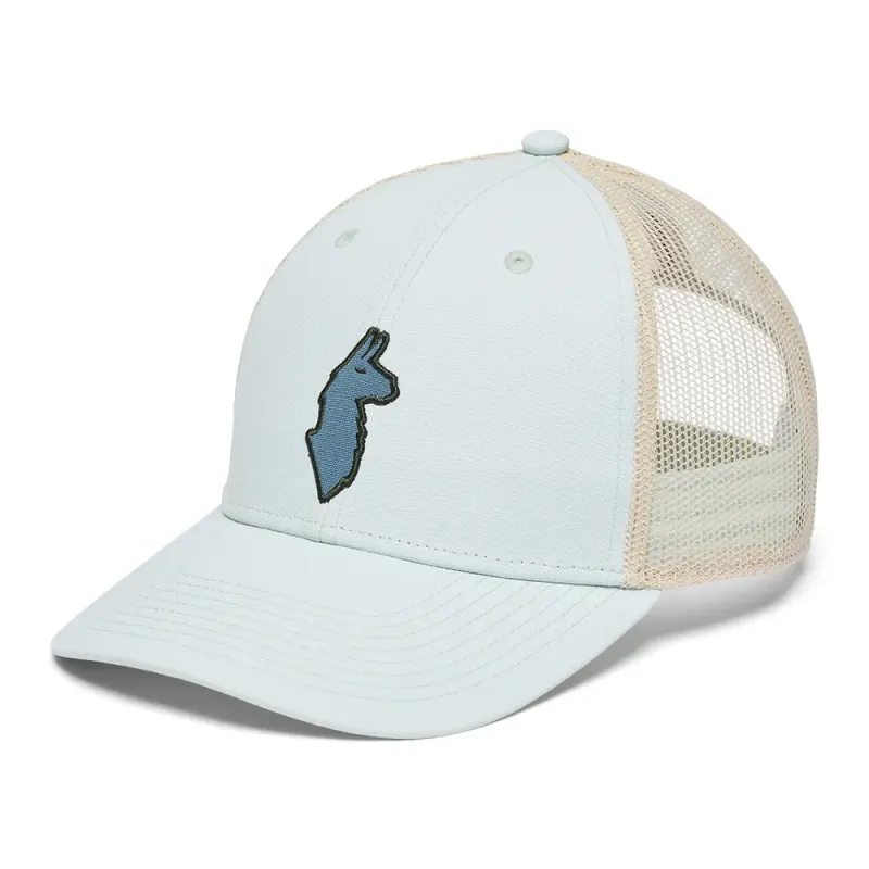 Cotopaxi Trucker Cap Cotopaxi Llama, Blanc, – Produktbild 1 von 1
