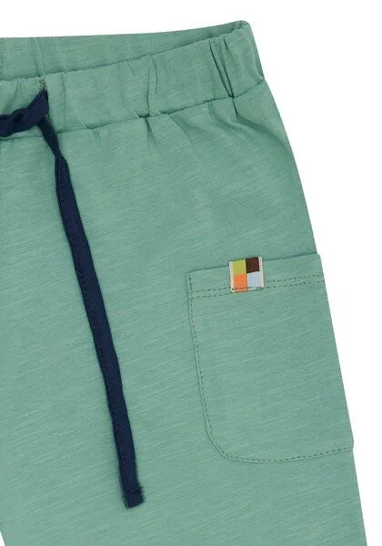 loud + proud loud + proud Babys & Kinder Hose Slub Jersey, GOTS-zertifiziert, Bamboo(grün), – Produktbild 3 von 3