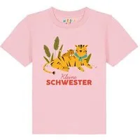watabout kids watabout.kids T-Shirt Kinder Tiger Kleine Schwester, Cotton pink, – Produktbild 1 von 1