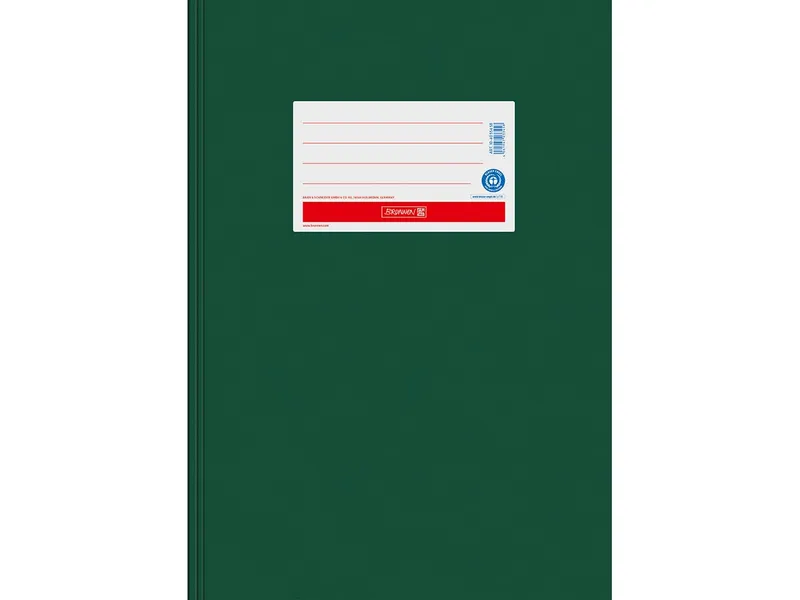 BRUNNEN BRUNNEN Heftumschlag "Premium" aus Papier extrastark, DIN A4, Dunkelgrün, – Produktbild 1 von 1