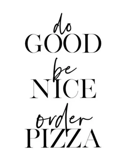 Photocircle Photocircle Poster / Leinwandbild - Order Pizza – Produktbild 1 von 1