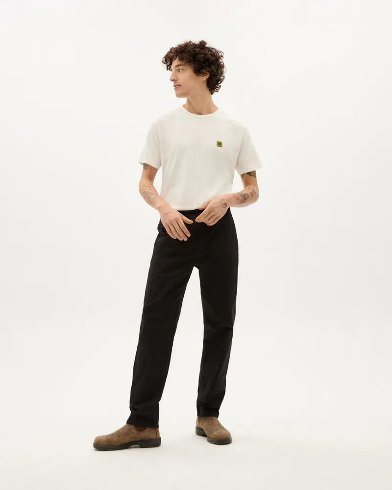 thinking mu Thinking MU Herren vegan Schwarze Reisehose, Schwarz, – Produktbild 1 von 2