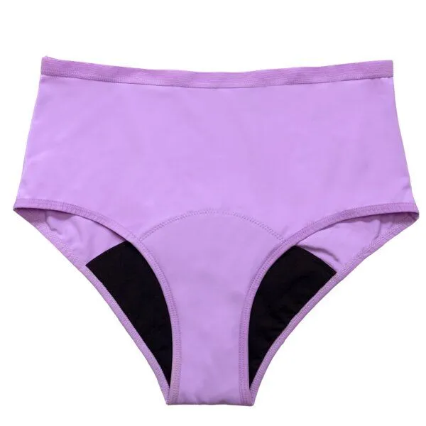MYLILY MYLILY Periodenunterwäsche - Teens High Waist, Flieder, – Produktbild 1 von 3
