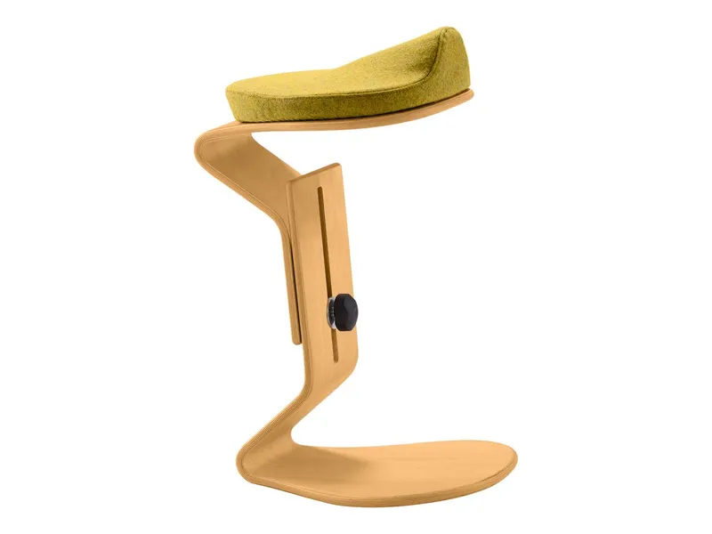 Bewegungshocker 'Ercolino' höhenverstellbar mit 3D Sitz – Produktbild 2 von 4