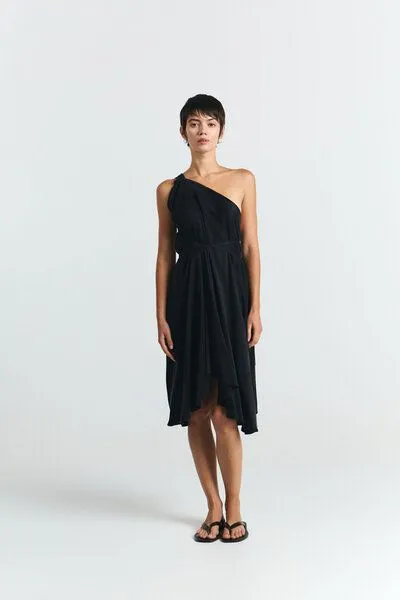 Suite 13 Lab Suite 13 Lab Multipositions Kleid, kurz, Schwarz, – Produktbild 4 von 4