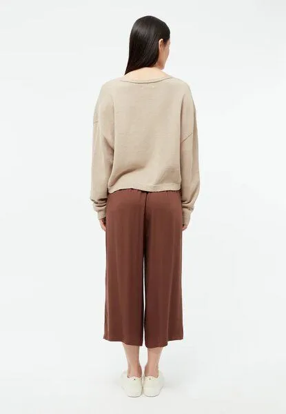 Givn Berlin Givn Berlin Culotte aus Ecovero Modell: Anna, Chocolate brown, – Produktbild 2 von 5