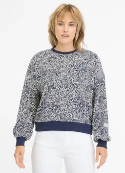 ragwear ragwear Sweatshirt WUSS PRINT mit bedruckter Optik und Print, aus Baumwollmischung, in Sweatware – Produktbild 1 von 1
