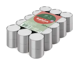 Bolsius Teelicht Bolsius Teelichter weiß 8h 30er Pack – Produktbild 1 von 1