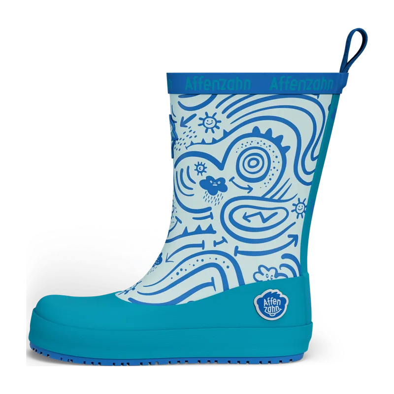 Affenzahn Affenzahn Plashy Hai für Kinder, blau, Größe 35 EU, Blau, – Produktbild 2 von 6