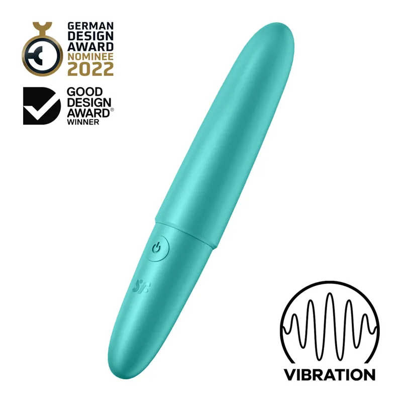 Satisfyer Satisfyer Ultra Power Bullet 6, 13 cm, Türkis, – Produktbild 1 von 1