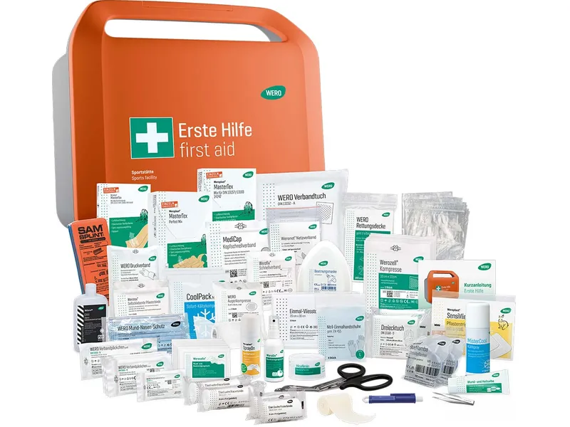 WERO WERO Erste-Hilfe-Koffer "Smart Case" DIN 13157, groß, für Sportstätten – Produktbild 1 von 1