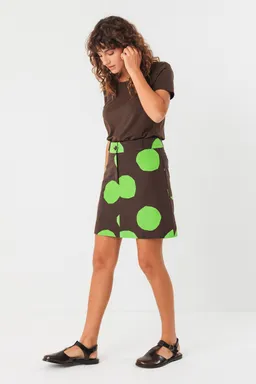 SKFK SKFK Damen vegan Rock Bake Braun/Grün – Produktbild 1 von 1
