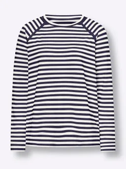 heine Ringelshirt marine-ecru-gestreift – Produktbild 1 von 1