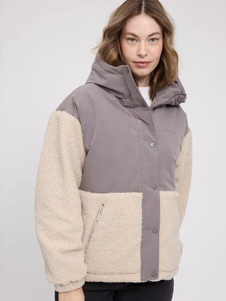 Mazine Mazine Fabric Blocking Jacket, Warm mud/natural, – Produktbild 4 von 4
