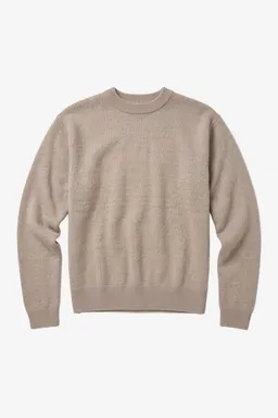 KnowledgeCotton Apparel KnowledgeCotton Apparel Herren vegan Pullover Soufflé Garn Hell Federgrau – Produktbild 1 von 1