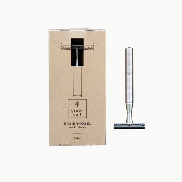 Greencult Greencult Rasierhobel GC1.1 aus Edelstahl, Silber, – Produktbild 1 von 2