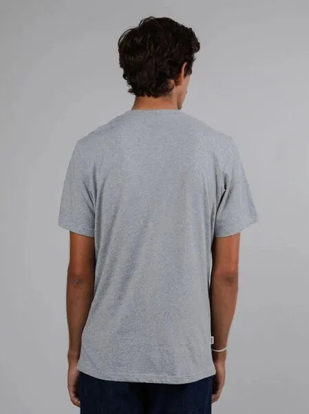 Brava Fabrics Brava Fabrics T-Shirt Out of Office, Grey melange (grau), – Produktbild 3 von 4