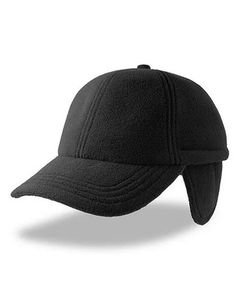 Atlantis Headwear Atlantis Headwear Outdoor-Wintermütze mit Ohrenklappen Fleecemütze, Schwarz, – Produktbild 1 von 3