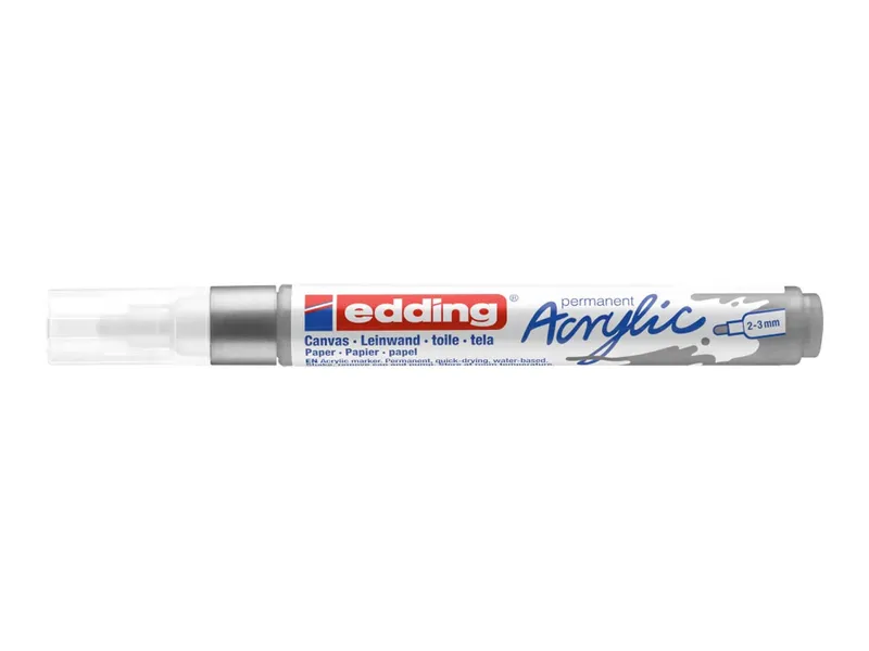 Edding Edding Acrylmarker "Acrylic 5100" Rundspitze mittel, Silber, – Produktbild 1 von 1