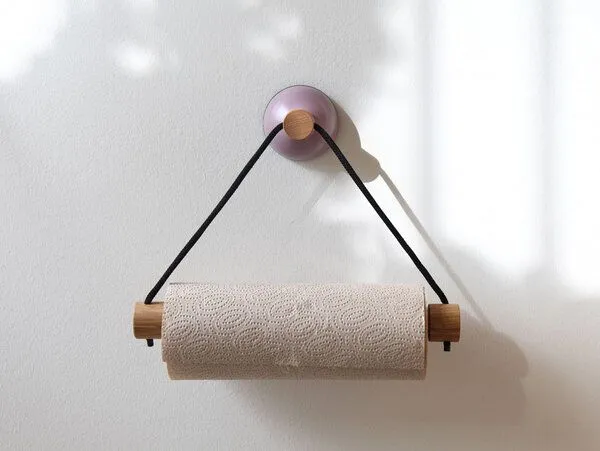 werkvoll by Lena Peter werkvoll by Lena Peter Küchenrollenhalter FIRE, Violett, – Produktbild 1 von 4
