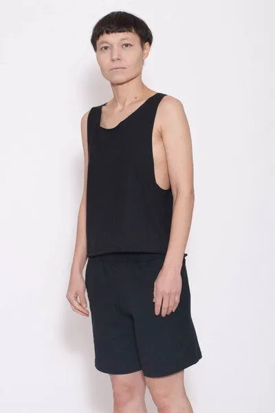KOLO Berlin KOLO Berlin Tank Top Tune aus Tencel Lyocell - schwarz - unisex, Schwarz, – Produktbild 1 von 4