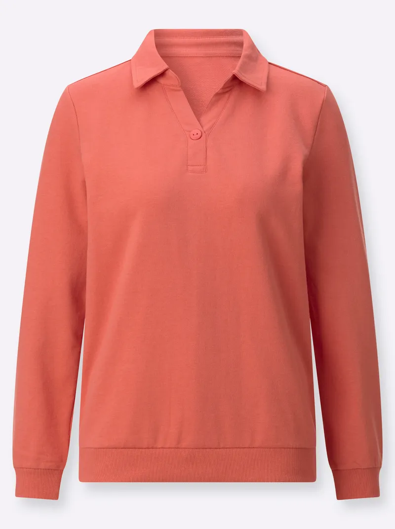 Witt Witt Sweatshirt grapefruit, Grapefruit, – Produktbild 2 von 2